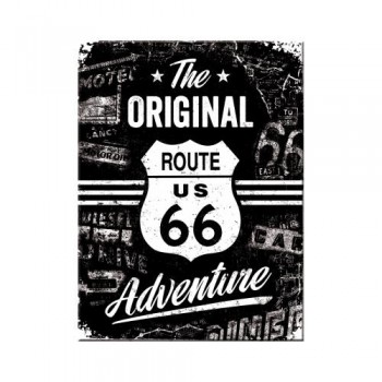 Магнит Nostalgic-Art "Road 66 The Original Adventure" (14331)